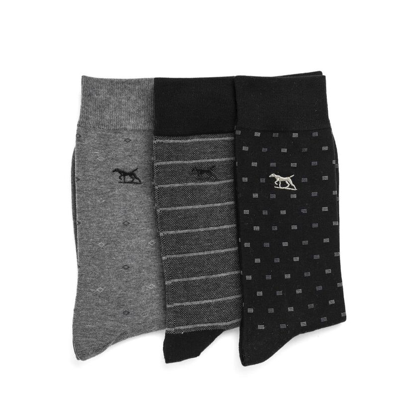 Rodd & Gunn Seacliff Multi Sock 3 Pack image number 1